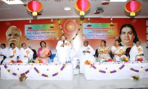 3. Blessing by Sudesh Didi, European Director of the Brahma Kumaris World Spiritual University