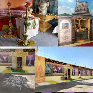 4. Dwadasha Linga's Dharshana at Retreat Center