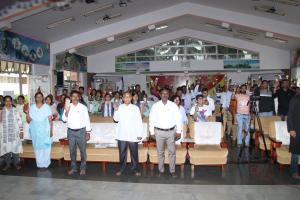 8. At finally launching the programme Ambazidor of Digital Wellness through Torch