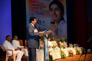 3. Dr. Suresh Rudrappa, President Elect of Indian Medical Association, Mysore Chapter attended the inaugural session