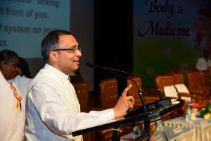 5.Dr. BK Mohit Gupta gave a presentation on ‘Revealing the Secrets of Mind’