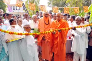 2. Stall Inauguration by Swamiji's