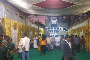 3. Public's seen the Shivalinga Darshan