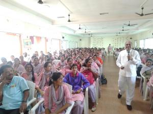 Students of MMK SDM College for Women, Mysore